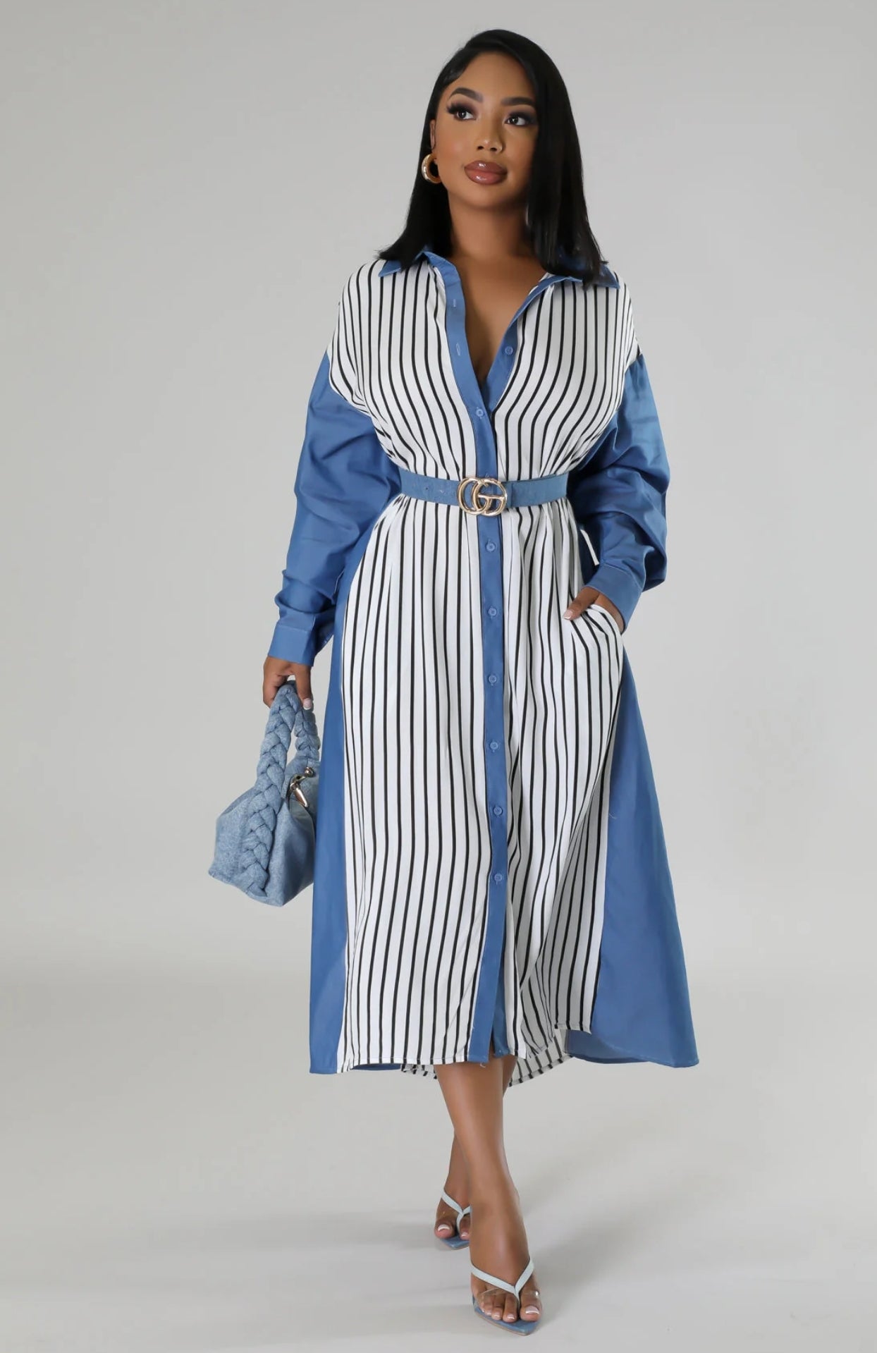 She's in Charge Tunic Dress