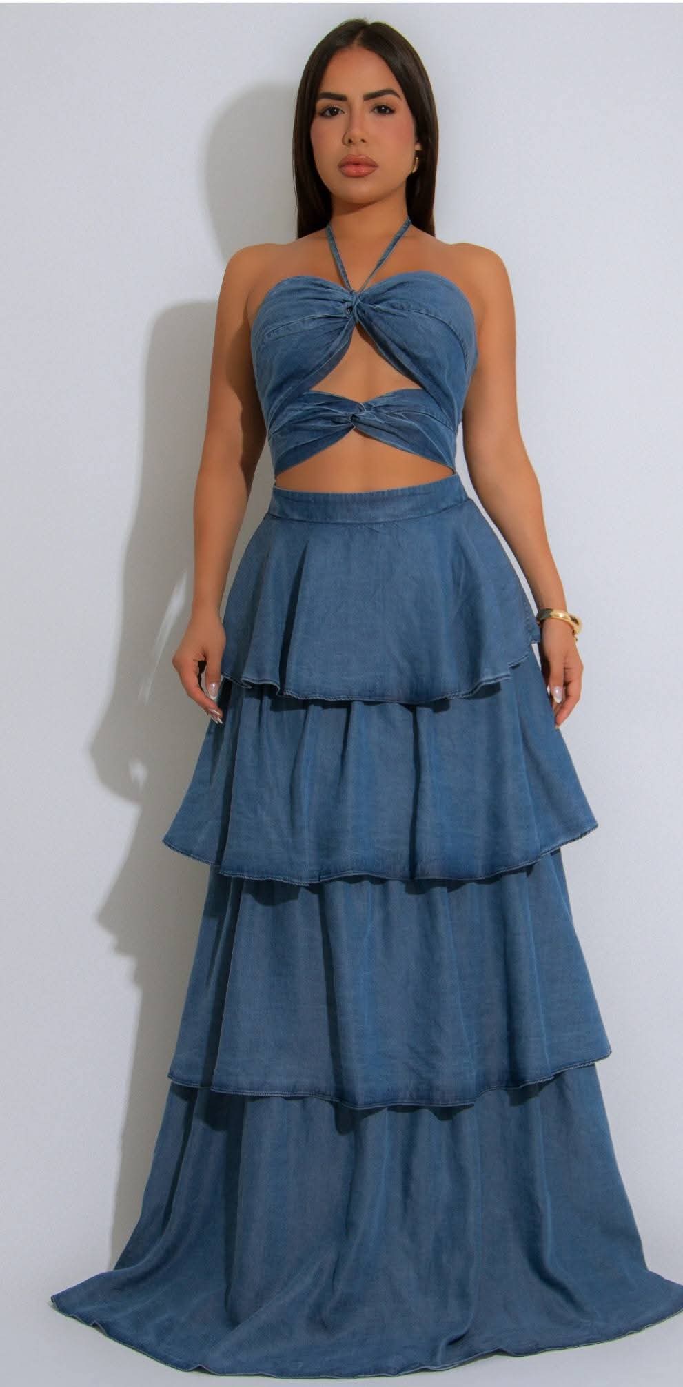 Laci Denim Dress