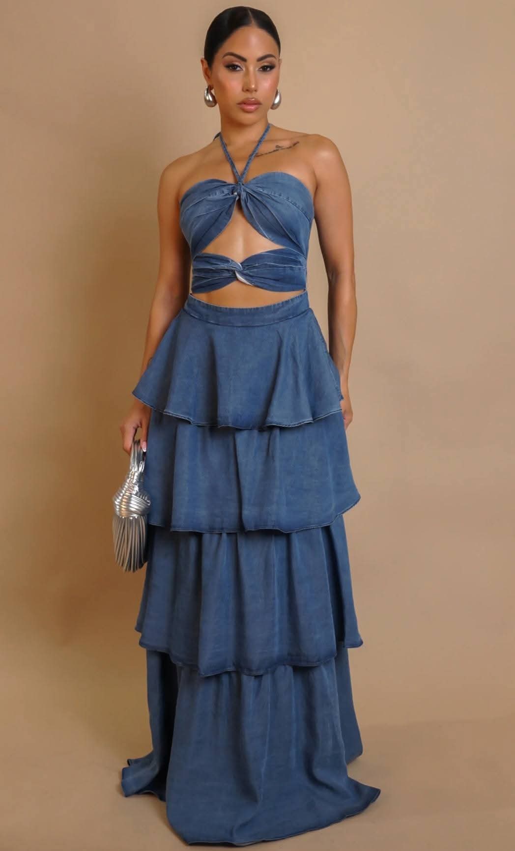 Laci Denim Dress