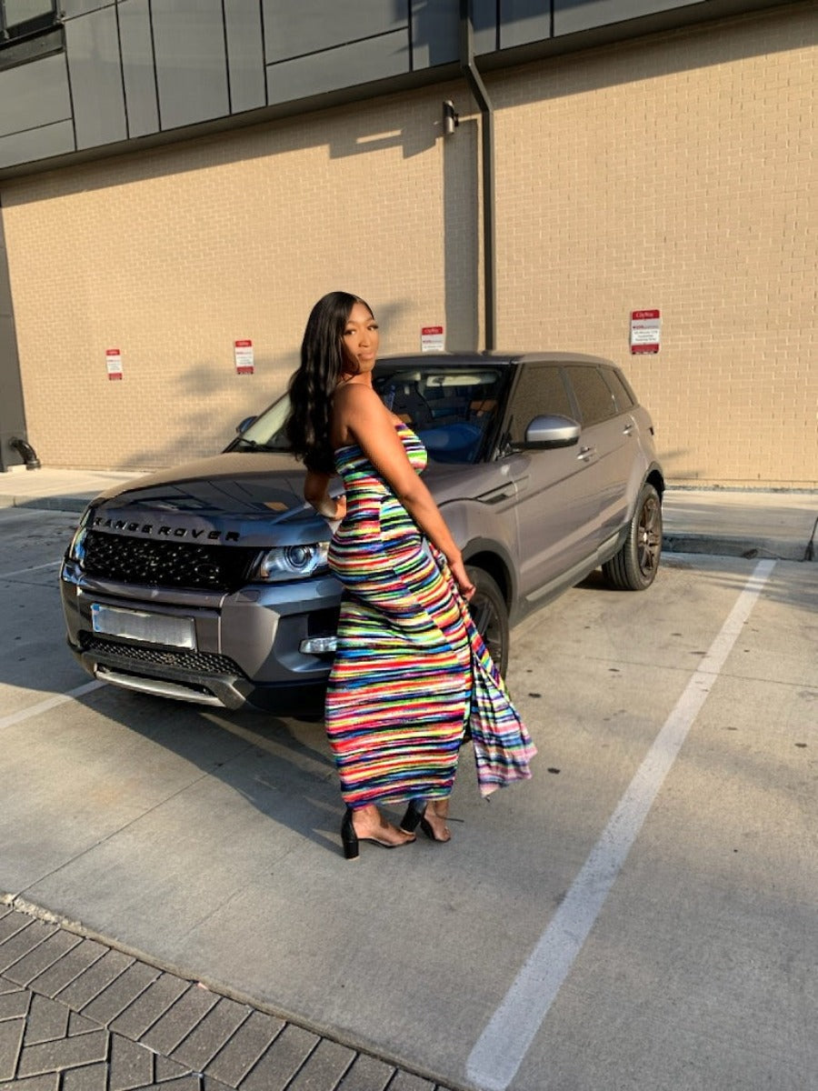 Link Up Maxi Dress