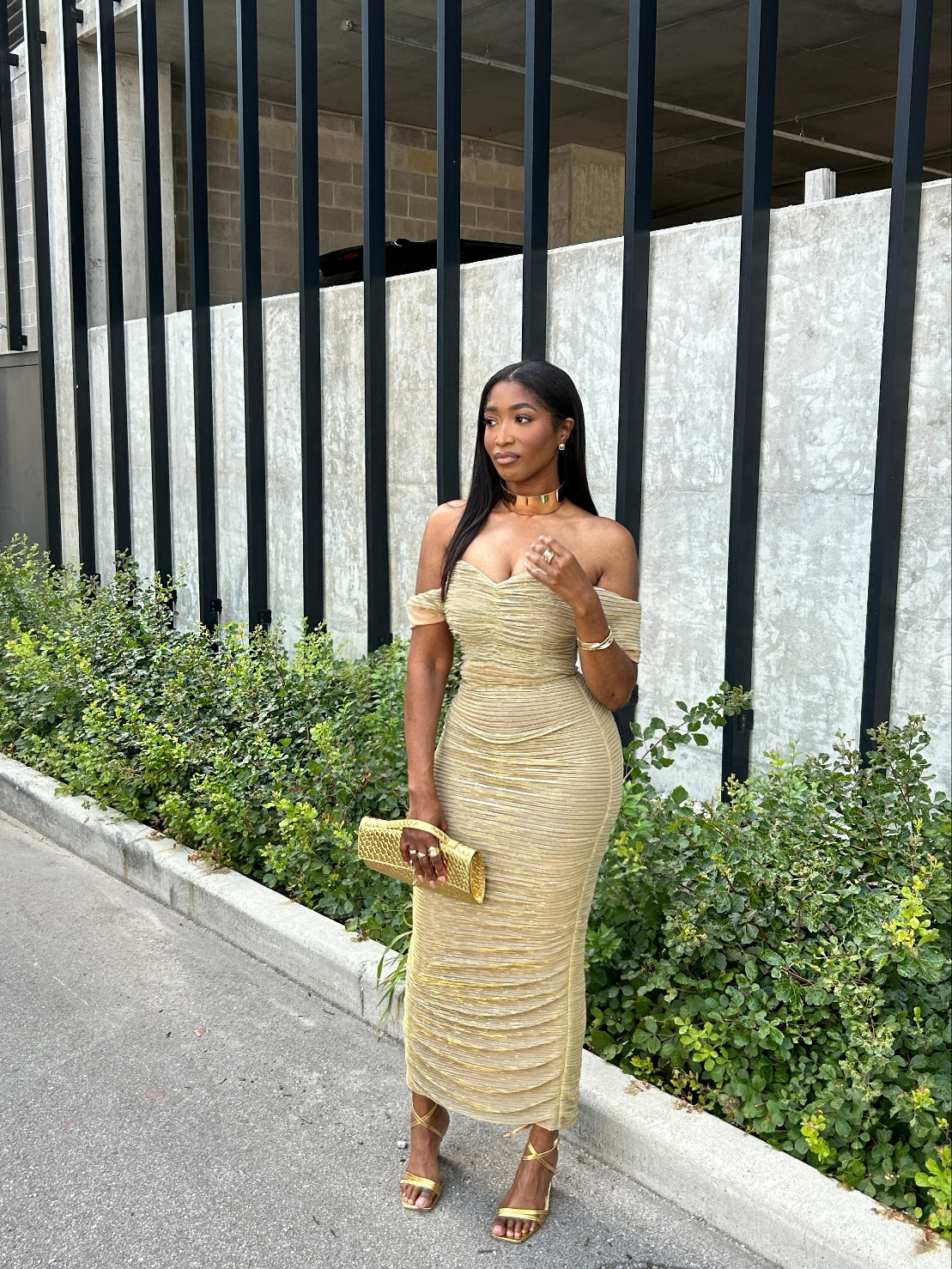 Golden Palace Dress