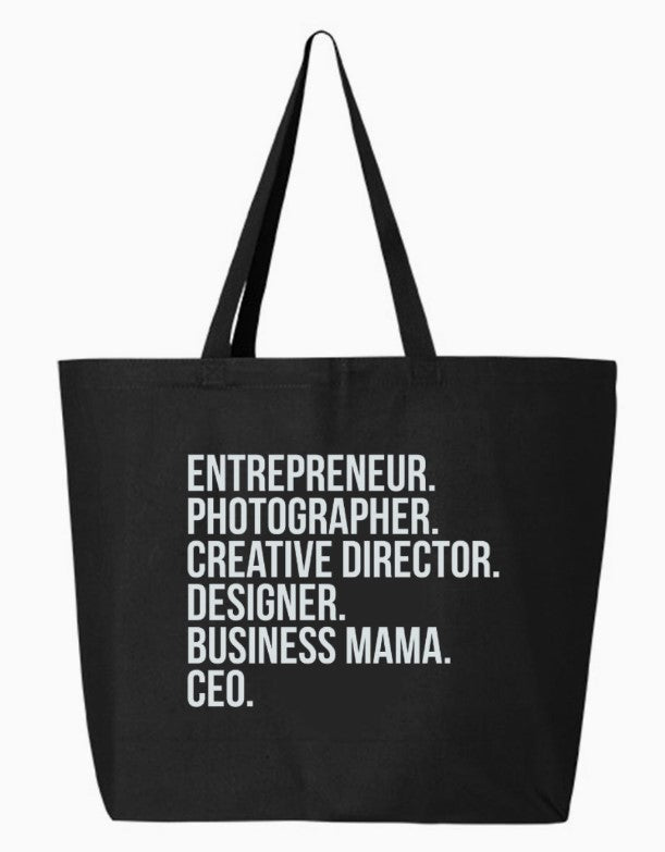Entrepreneur Tote Bag (Black)