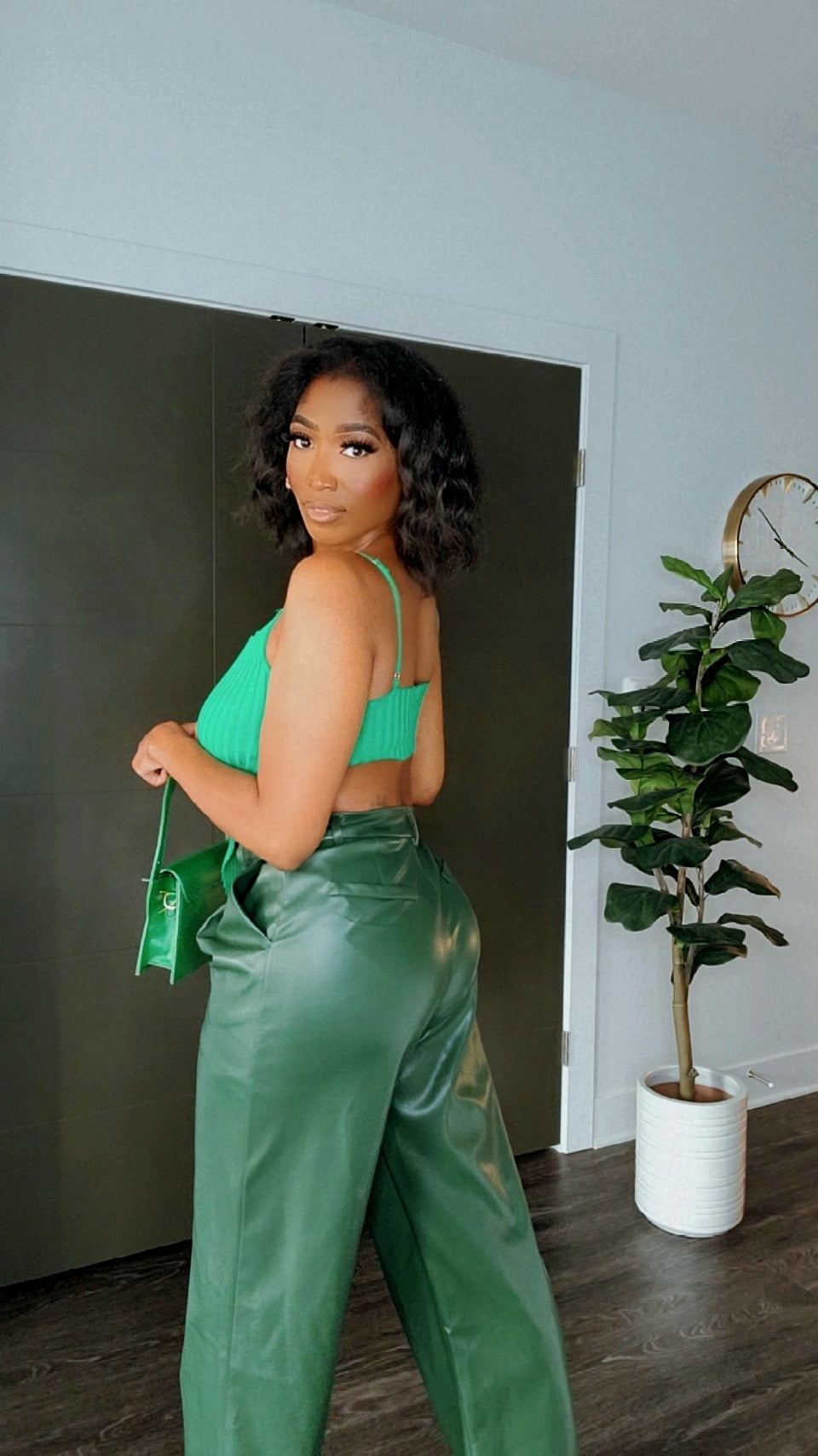 Money Maker Faux Leather Pants