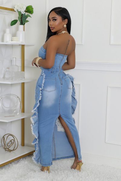 Outside Babe Denim Dress