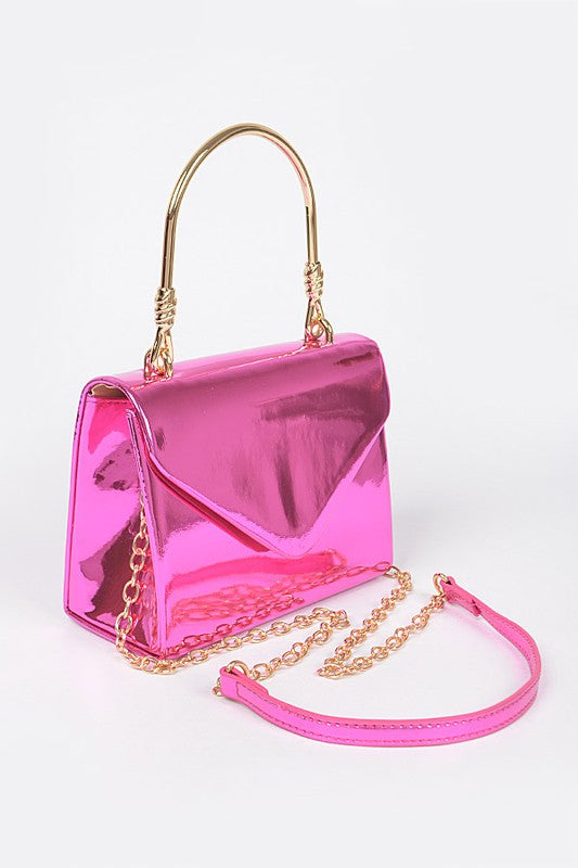 Mirror Mirror Metal Handbag