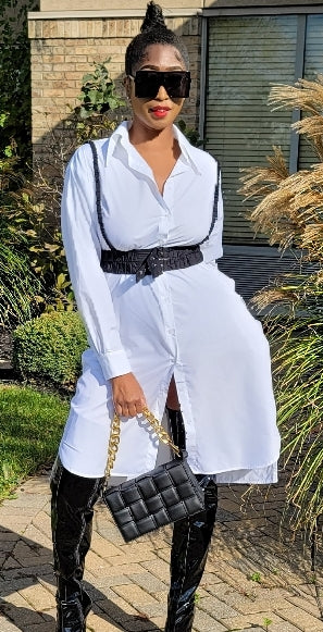 Cutely Covered White Dress