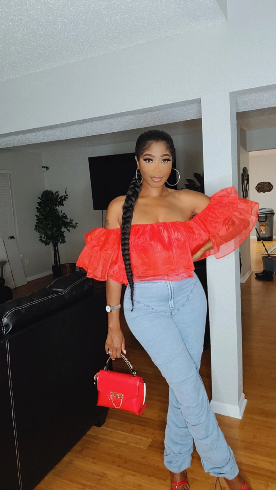 The Roxanne Tulle Top