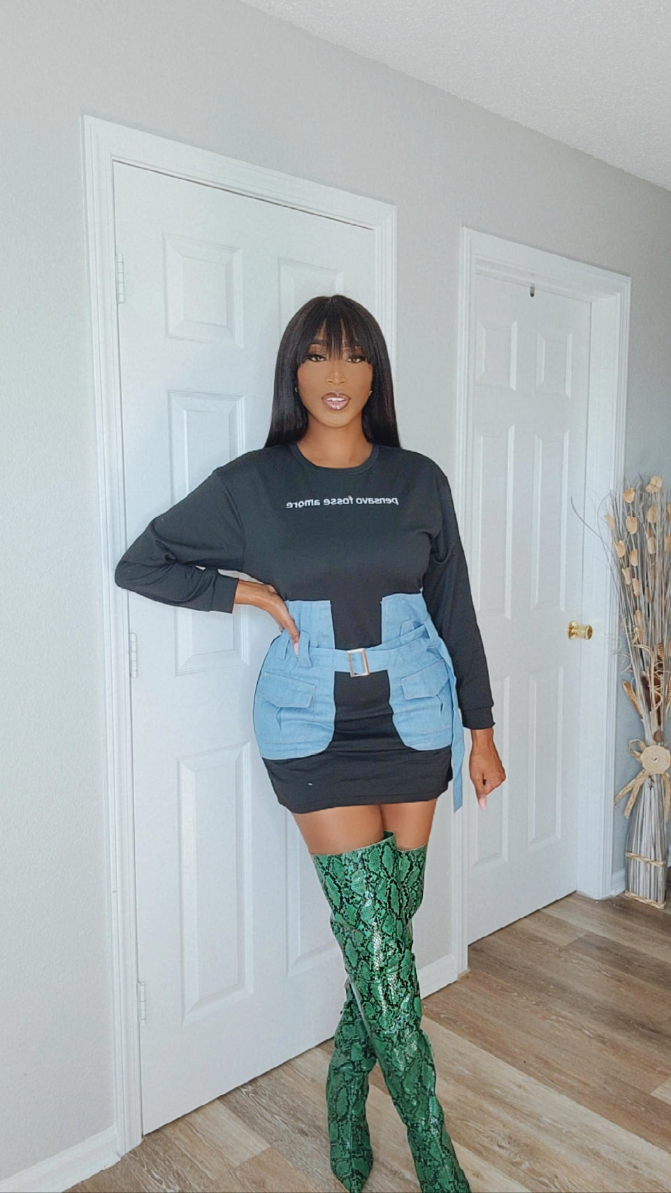 Pensavo Sweatshirt Dress