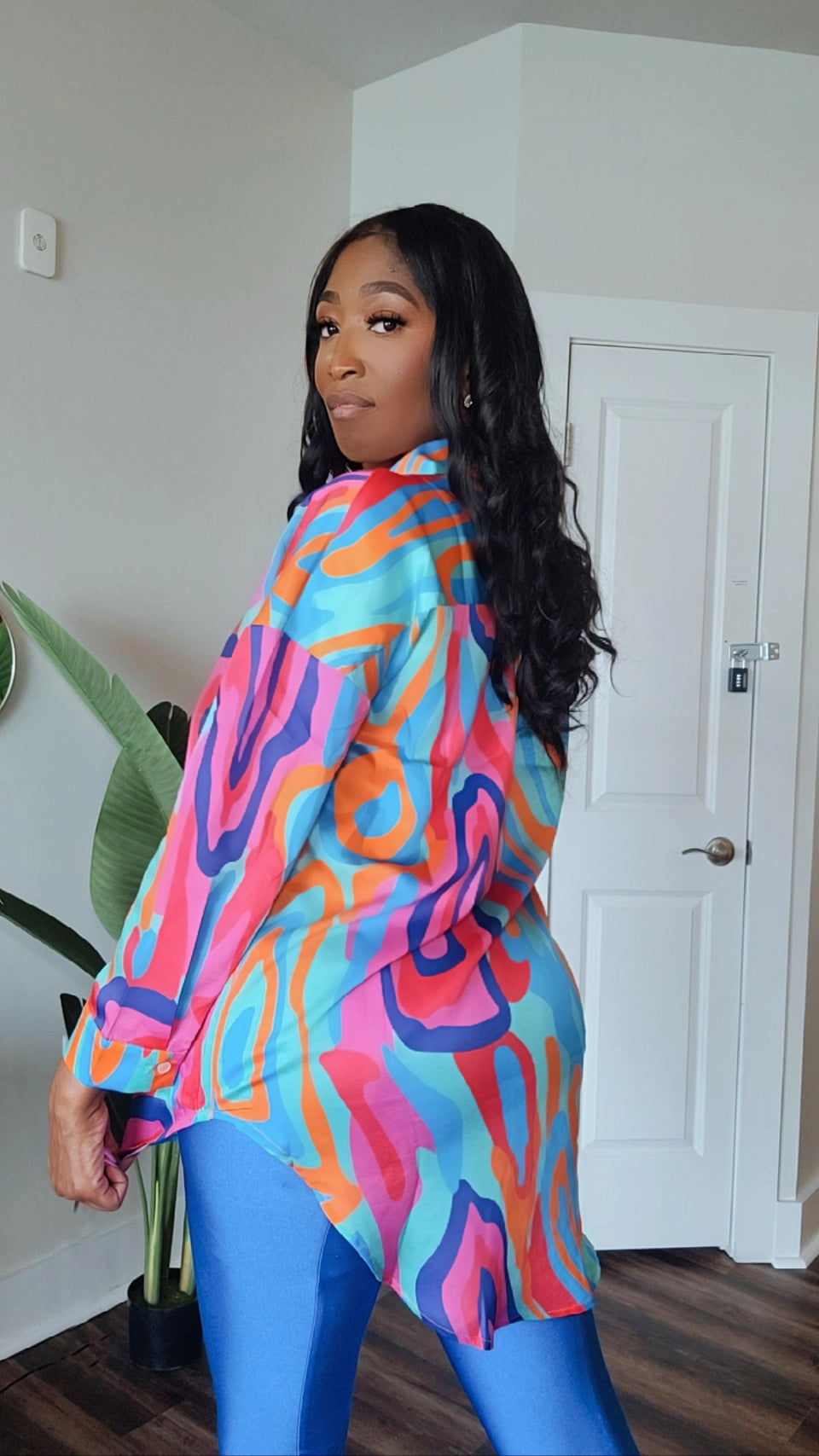 Groovy Silk Dress Top