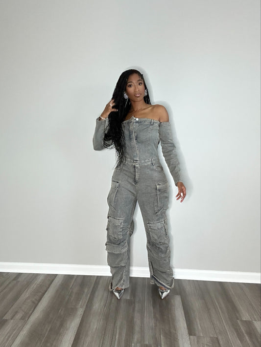 Rockstar Denim Jumpuit