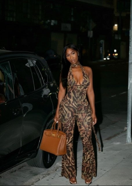Leopard Bae Jumpsuit (Pre-Order Only, Regular & Plus 10/17)