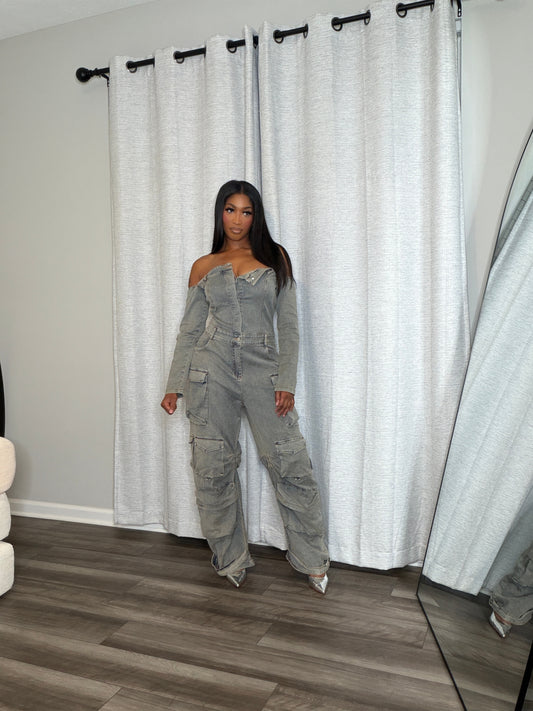 Rockstar Denim Jumpuit