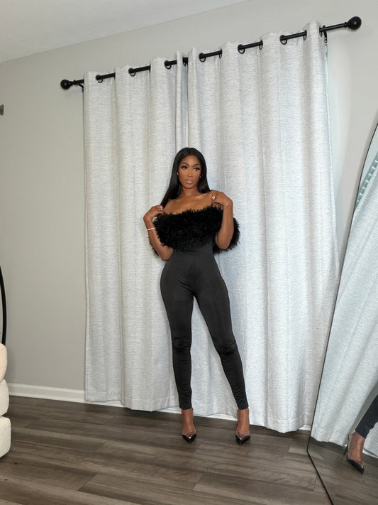 Spoil Me Nice Jumpsuit (Black)