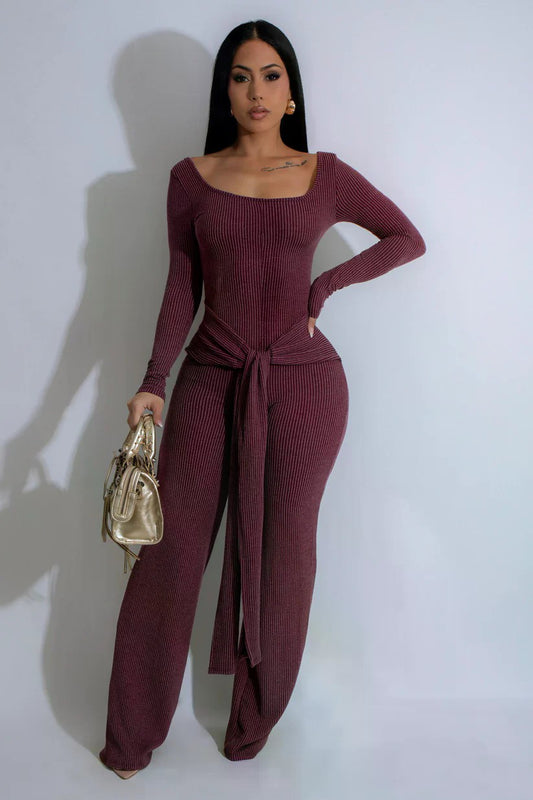 Solitude Ribbed Jumpsuit