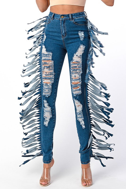 Fly Me Out Jeans (Dark Denim)
