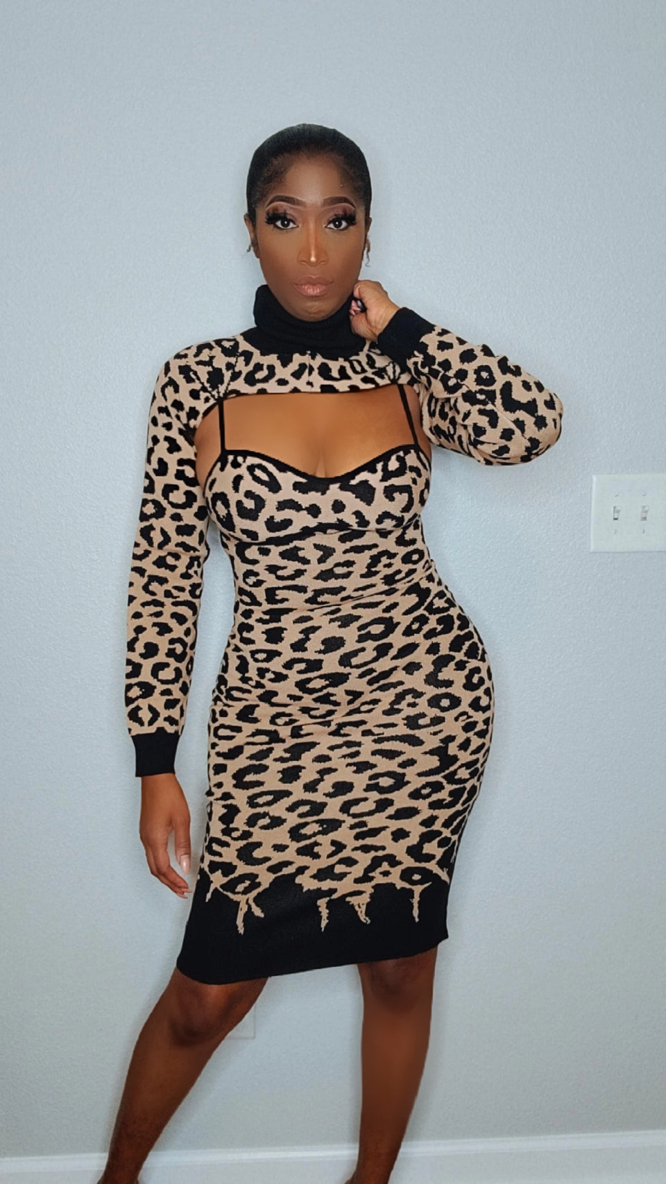 Pussycat Cheetah Dress Set