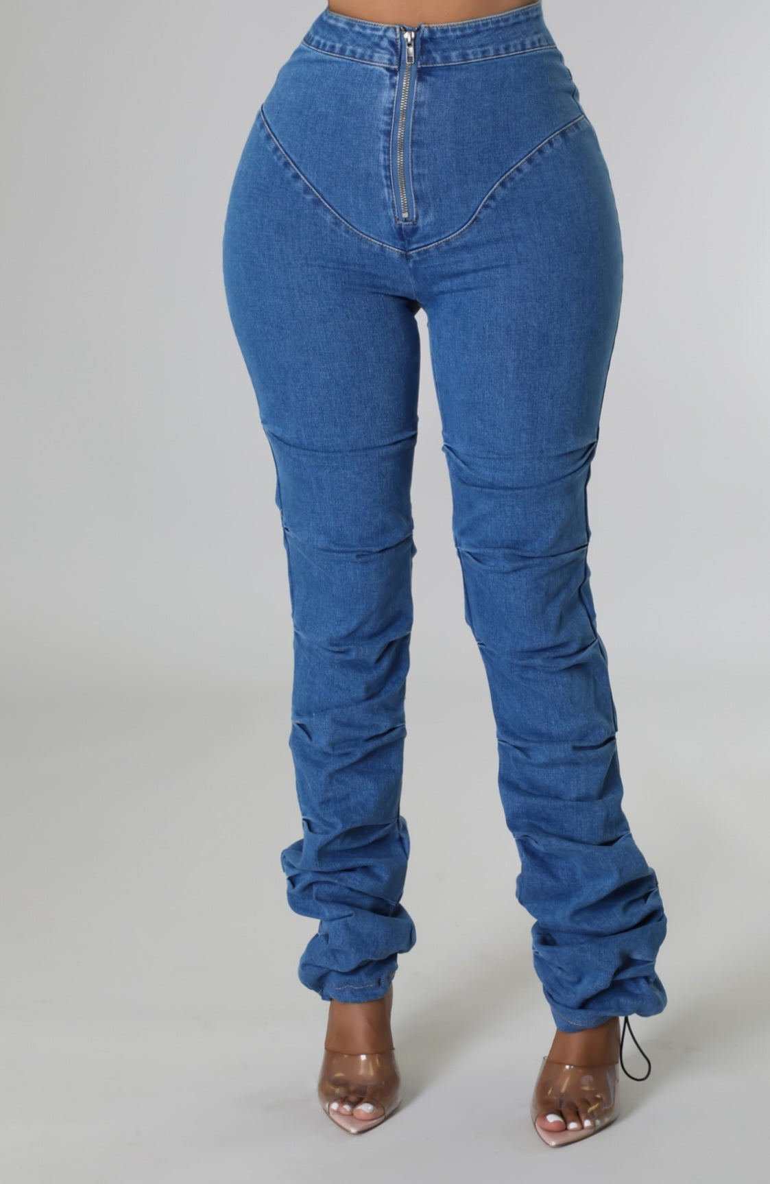 Kayla Denim Jeans (Medium Dark)