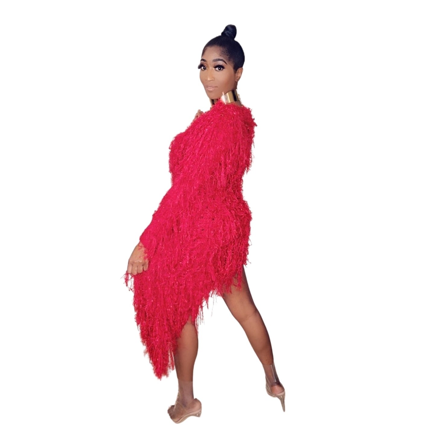 Shags to Riches Dress (Red)